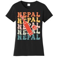 Nepal Cricket Jersey Women's T-Shirt