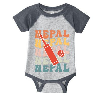 Nepal Cricket Jersey Infant Baby Jersey Bodysuit