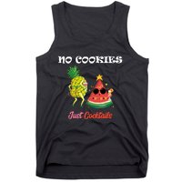 No Cookies Just Cocktails Summer Christmas In July Tank Top