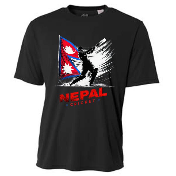 Nepal Cricket Jersey 2024 Cricket Flag Of Nepal Cooling Performance Crew T-Shirt