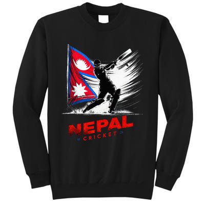 Nepal Cricket Jersey 2024 Cricket Flag Of Nepal Sweatshirt