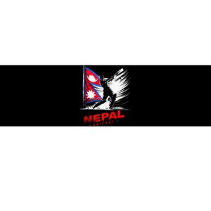 Nepal Cricket Jersey 2024 Cricket Flag Of Nepal Bumper Sticker