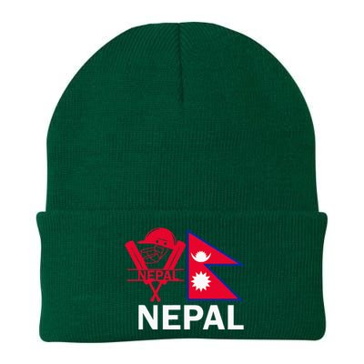 Nepal Cricket Jersey 2024 Team Flag Nepal Cricket Knit Cap Winter Beanie