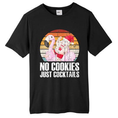 No Cookies Just Cocktails Funny Christmas In July Tall Fusion ChromaSoft Performance T-Shirt