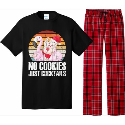 No Cookies Just Cocktails Funny Christmas In July Pajama Set