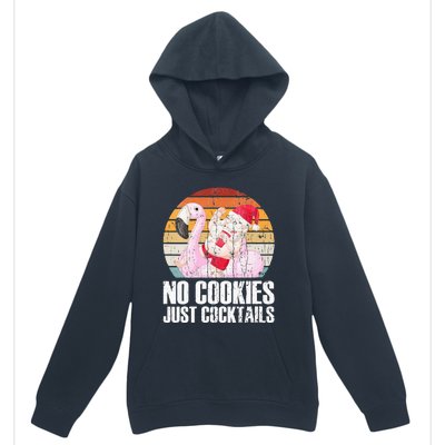 No Cookies Just Cocktails Funny Christmas In July Urban Pullover Hoodie