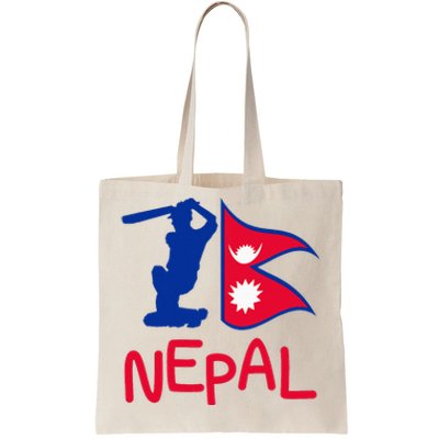 Nepal Cricket Jersey 2024 Cricket Flag Of Nepal Tote Bag