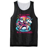 No Cookies Just Cocktails Funny Christmas In July Summer Tank Top Mesh Reversible Basketball Jersey Tank