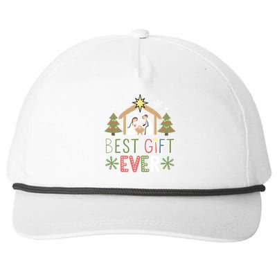 Nativity Christmas Jesus Christian Gifts Snapback Five-Panel Rope Hat