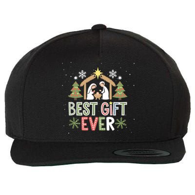 Nativity Christmas Jesus Christian Gifts Wool Snapback Cap