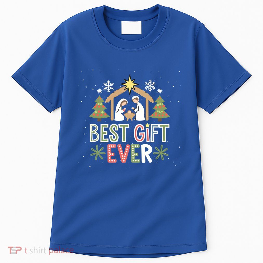 Nativity Christmas Jesus Christian Gifts Tall T-Shirt