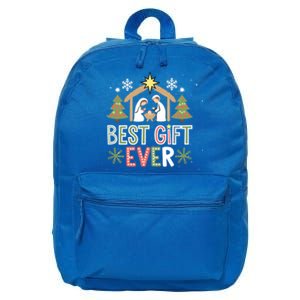 Nativity Christmas Jesus Christian Gifts 16 in Basic Backpack