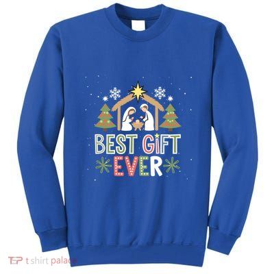 Nativity Christmas Jesus Christian Gifts Tall Sweatshirt