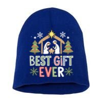 Nativity Christmas Jesus Christian Gifts Short Acrylic Beanie