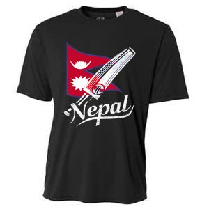 Nepal Cricket Jersey 2024 Cricket Flag Of Nepal Cooling Performance Crew T-Shirt