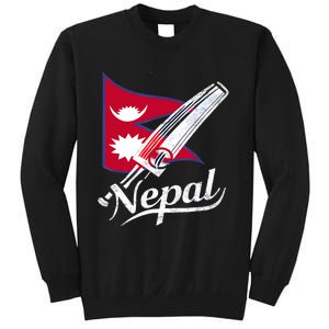 Nepal Cricket Jersey 2024 Cricket Flag Of Nepal Sweatshirt