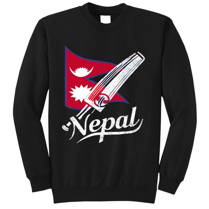 Nepal Cricket Jersey 2024 Cricket Flag Of Nepal Sweatshirt