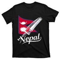 Nepal Cricket Jersey 2024 Cricket Flag Of Nepal T-Shirt