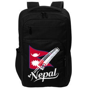 Nepal Cricket Jersey 2024 Cricket Flag Of Nepal Impact Tech Backpack