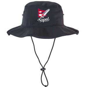 Nepal Cricket Jersey 2024 Cricket Flag Of Nepal Legacy Cool Fit Booney Bucket Hat