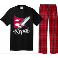 Nepal Cricket Jersey 2024 Cricket Flag Of Nepal Pajama Set