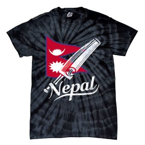 Nepal Cricket Jersey 2024 Cricket Flag Of Nepal Tie-Dye T-Shirt