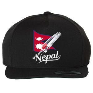 Nepal Cricket Jersey 2024 Cricket Flag Of Nepal Wool Snapback Cap