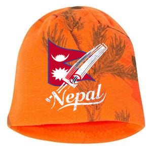 Nepal Cricket Jersey 2024 Cricket Flag Of Nepal Kati - Camo Knit Beanie