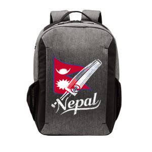 Nepal Cricket Jersey 2024 Cricket Flag Of Nepal Vector Backpack