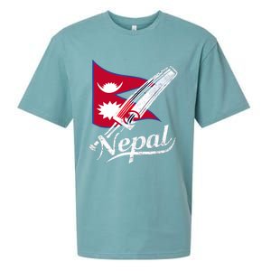 Nepal Cricket Jersey 2024 Cricket Flag Of Nepal Sueded Cloud Jersey T-Shirt