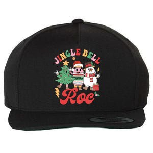 Nurse Christmas Jingle Bell Roc Icu Nurse Er Nurse Crna Meaningful Gift Wool Snapback Cap