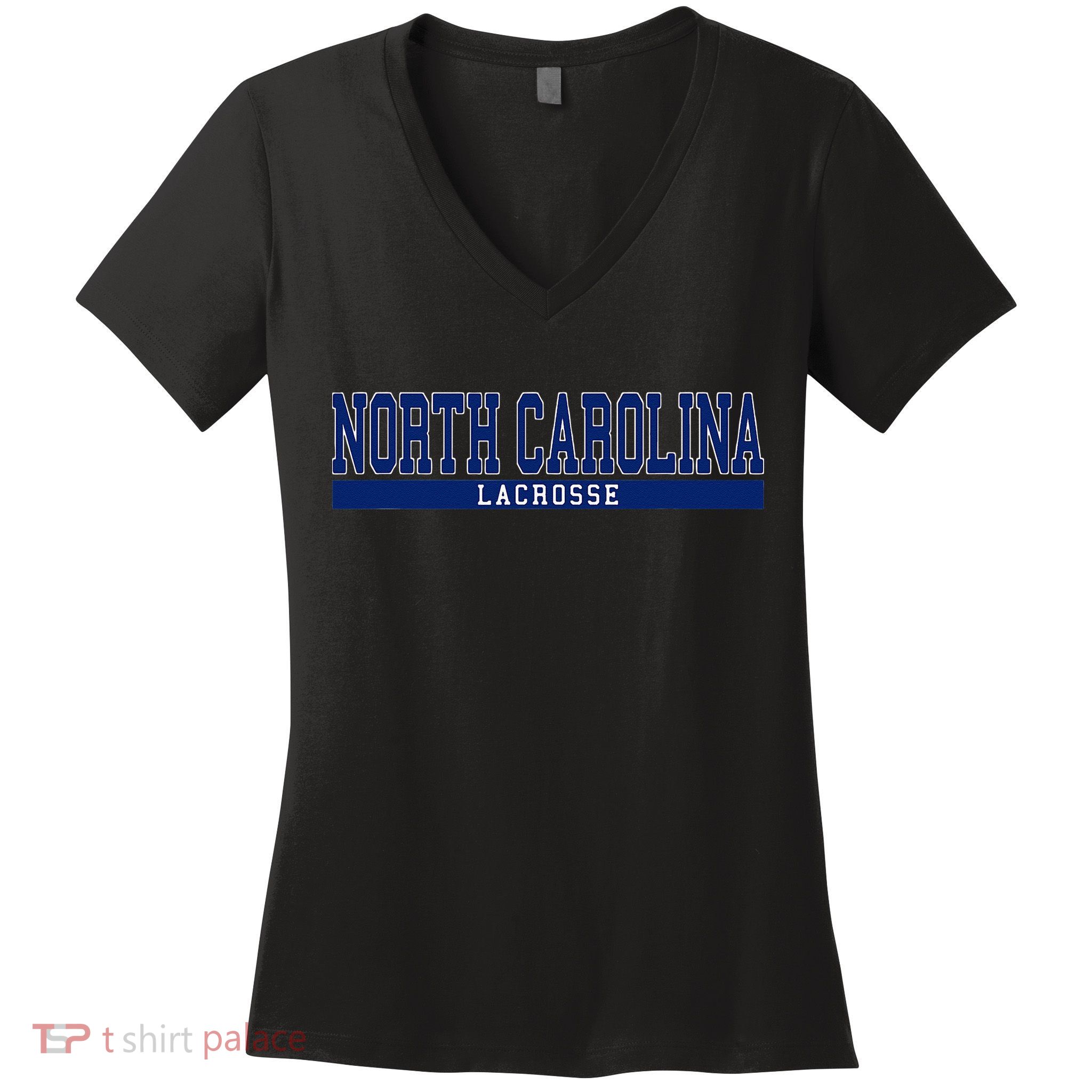 North Carolina Lacrosse Women's V-Neck T-Shirt