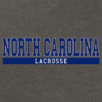 North Carolina Lacrosse Cotton Canvas Backpack