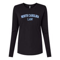 North Carolina Law Attorney Bar Graduate Lawyer College Womens Cotton Relaxed Long Sleeve T-Shirt