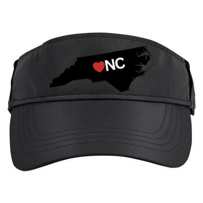 North Carolina Love Adult Drive Performance Visor