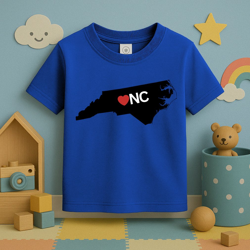 North Carolina Love Toddler T-Shirt