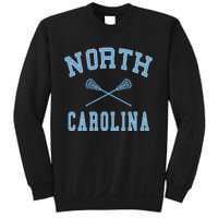 North Carolina Lacrosse Vintage Nc Lax Weathered Sweatshirt