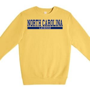 North Carolina Lacrosse Premium Crewneck Sweatshirt