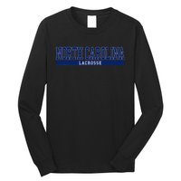 North Carolina Lacrosse Long Sleeve Shirt