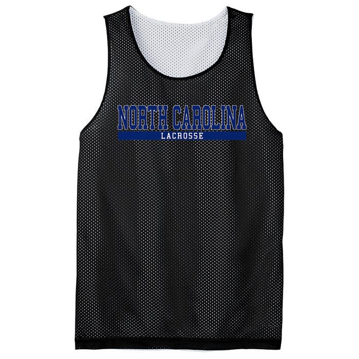 North Carolina Lacrosse Mesh Reversible Basketball Jersey Tank