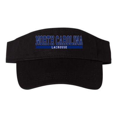 North Carolina Lacrosse Valucap Bio-Washed Visor