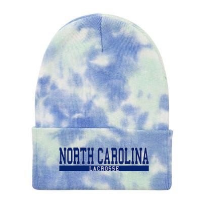 North Carolina Lacrosse Tie Dye 12in Knit Beanie