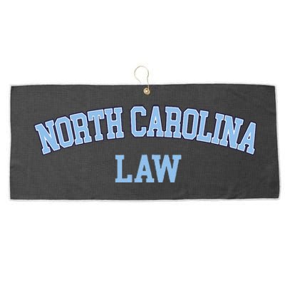 North Carolina Law Attorney Bar Graduate Lawyer College Large Microfiber Waffle Golf Towel