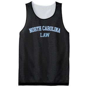 North Carolina Law Attorney Bar Graduate Lawyer Mesh Reversible Basketball Jersey Tank