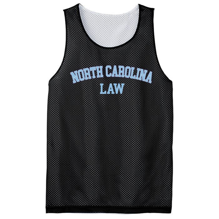 North Carolina Law Attorney Bar Graduate Lawyer Mesh Reversible Basketball Jersey Tank