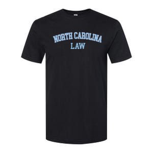 North Carolina Law Attorney Bar Graduate Lawyer Softstyle CVC T-Shirt