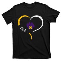 Nevada Cubs Logo Half Heart Slogan Hs T-Shirt