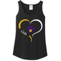 Nevada Cubs Logo Half Heart Slogan Hs Ladies Essential Tank