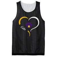 Nevada Cubs Logo Half Heart Slogan Hs Mesh Reversible Basketball Jersey Tank