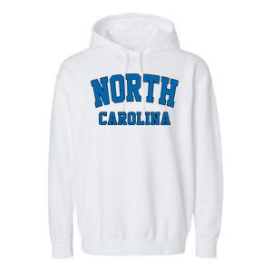 North Carolina Logo Garment-Dyed Fleece Hoodie